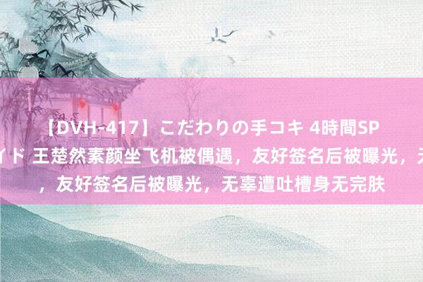 【DVH-417】こだわりの手コキ 4時間SP 5 30人のハンドメイド 王楚然素颜坐飞机被偶遇，友好签名后被曝光，无辜遭吐槽身无完肤